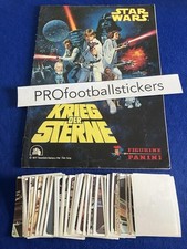 Panini Star Wars 1977 Stickers Pick Or Choose Your Numbers Pro Recovered £3 EACH
