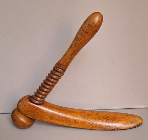 Antique wooden ladies shoe