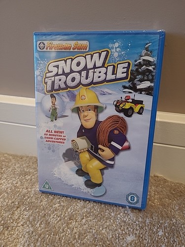 Fireman sam snow trouble dvd - snow,