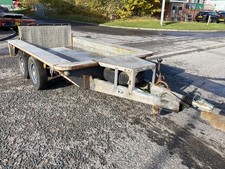 Ifor williams GP84 8 x 4 trailer excavator digger plant 8  4 Indespension