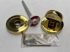 Brass Turn & Release Set for Bathroom Lock Inc Indicator Lot621