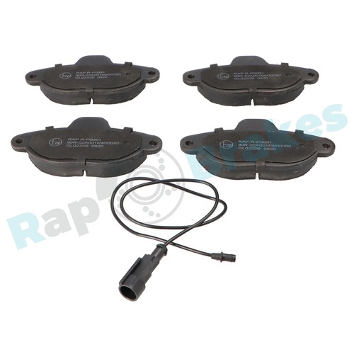 Front brake pad set - brake,