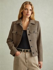 REISS Lena Black/Camel