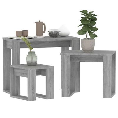 Nesting coffee tables side - nesting,