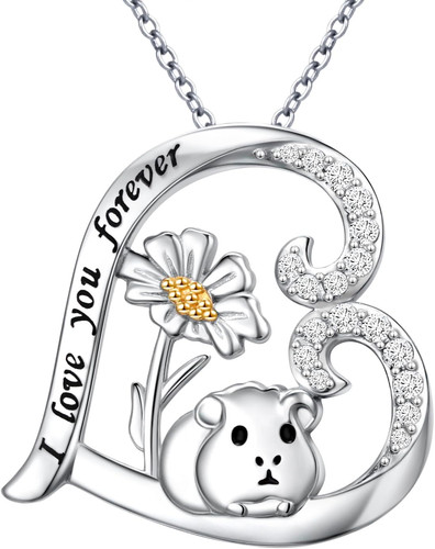 Guinea pig necklace for - guinea,