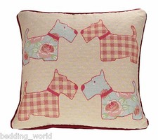 SCOTTIE DOG FILLED CUSHION