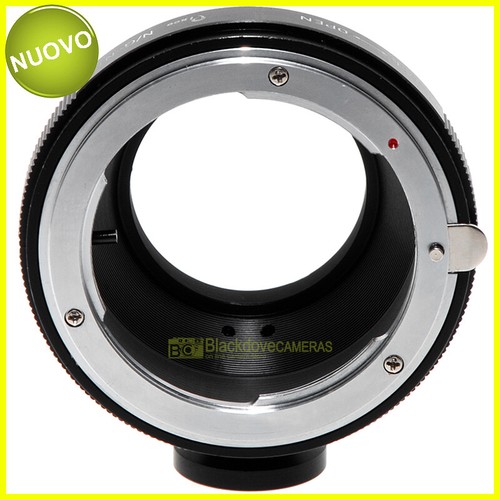 Nikon lens adapter - lens, on
