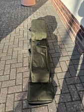 Aqua Full Holdall 12ft 5 Rod Black Series - Green 404814 - Carp Fishing Luggage