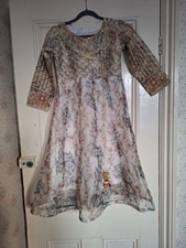 Girls Embroidered Floral Print