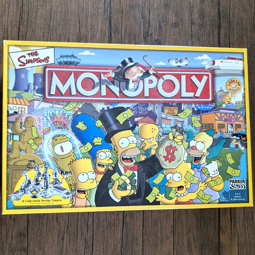 Parker the simpsons monopoly - parker,