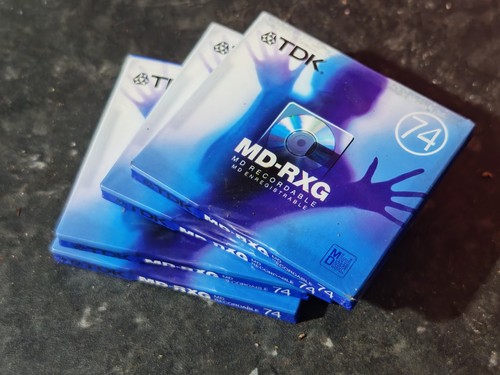 Tdk mini disc rxg - 4x, md-rxg