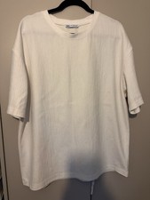 ZARA Men’s Cream T Shirt -