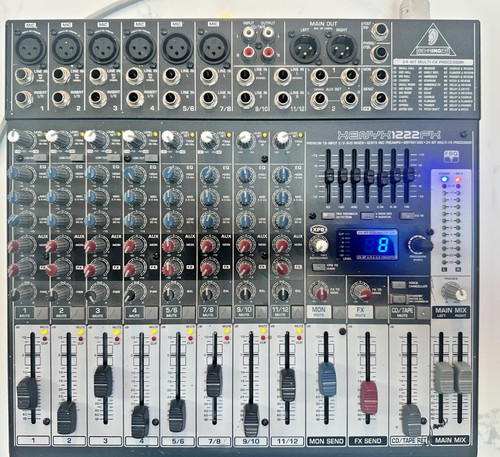 Behringer xenyx 1222fx sound - behringer,