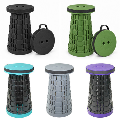 Folding camping stool seat - stool,