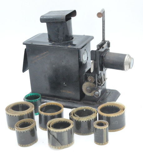 Vintage film projector toy - film,