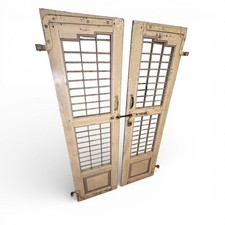 Antique Indian Jali Doors Pair