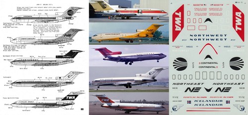 Microscale decals 144 boeing - decals,