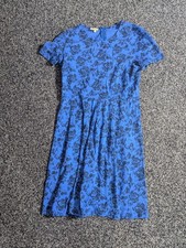 Hobbs NW3 Dress Size 12 Blue