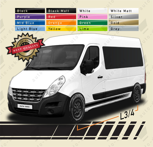 Side stripes stickers - side,