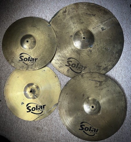 Sabian solar cymbal set - cymbal,