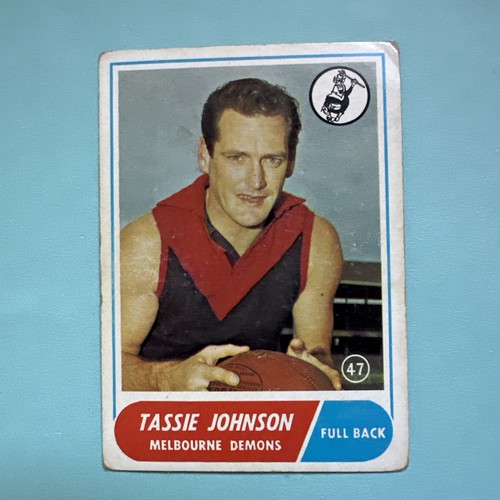 Scanlens 1969 vfl card 47 - scanlens,