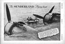 1942 Advert Short SUNDERLAND