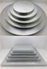 Quality Strong Round / Square Cake Drum Board 12mm Thick - Any Size, Any Amount