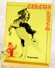 VIntage 'Circus Reco' Programme 1940/50s UK Original Photographs Acts Martinys