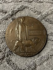 WWI British Memorial Plaque