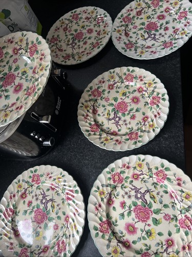 Foley vintage dinner - plates, x