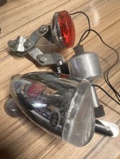 Vintage Dynamo Bicycle Lights Front And Rear