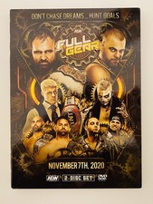 AEW All Elite Wrestling FULL GEAR 2020 DVD WWE TNA ROH ECW