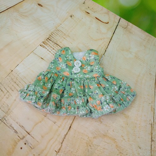 Green dress for doll mia - dress,