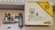 IRVINE Q-72 Nitro 2 Stroke Engine boxed for RC Planes