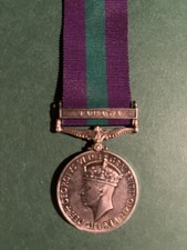 GSM Medal bar MALAYA clasp -