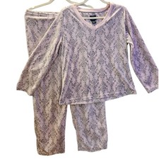 Laura Ashley Womens Pajama Set
