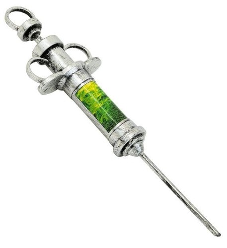 Mad scientist syringe prop - mad,