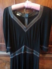 JEAN MUIR VINTAGE 1970S BLACK