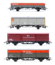 Hornby gauge rake of 4 - 'oo',