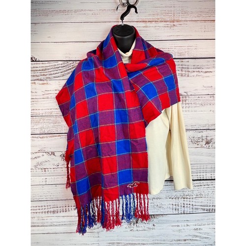 Hollister buffalo plaid scarf - buffalo,