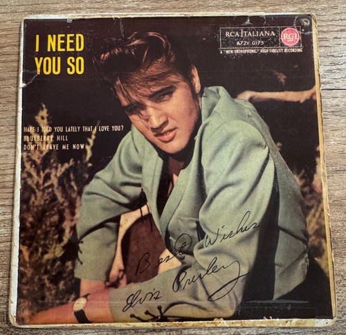 Elvis presley need you so - elvis,
