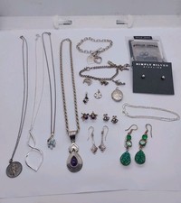 Joblot 925 Sterling Silver Mixed Vintage/Modern Jewellery Hallmarked (97.80g)