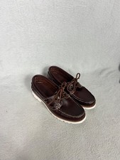 Timberland, Women's Dark Brown Leather Lace Up Deck Shoes, Size UK 5.5 - New