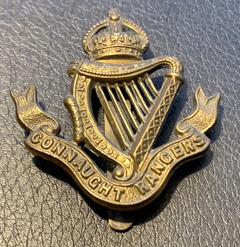 Connaught rangers cap - connaught, badge