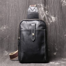 Men’s Leather Sling Bag