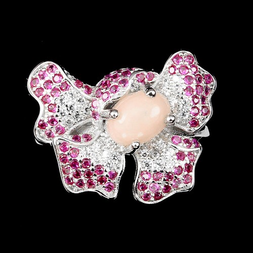 925 sterling silver ring oval - 925,