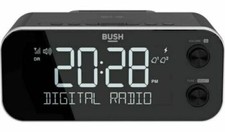 Bush DAB+ Clock Radio with Wireless Charging Dock 7316876