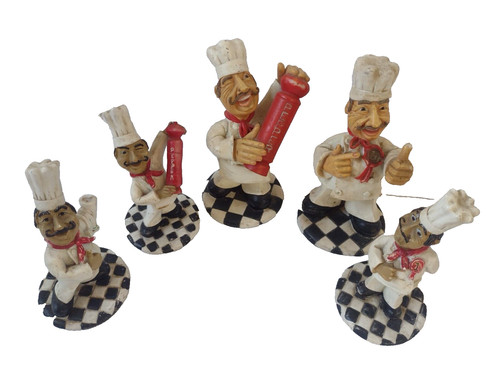 Peter mook chef figurines - peter,