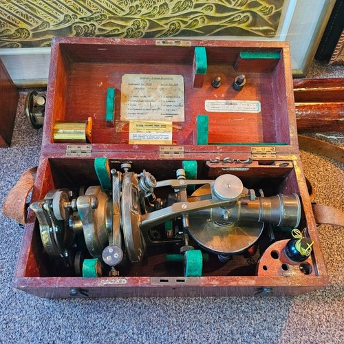 Boxed theodolite r - theodolite, by