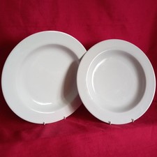 STUNNING PAIR OF LARGE SIZED 'IKEA 365 SUSAN PRYKE' PASTA/SERVING BOWLS